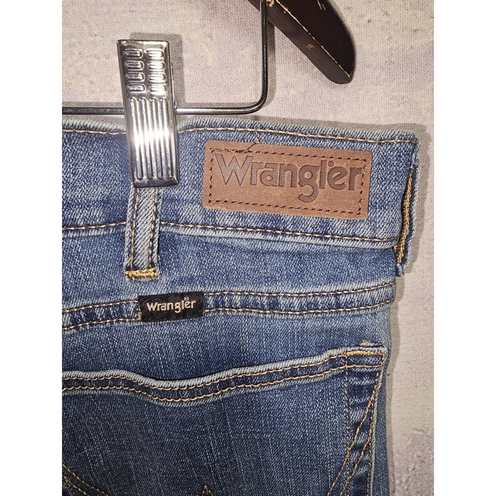 Wrangler Cowboy Cut Western Jeans Mens 38x34 Bootcut Denim Ranch Rodeo Work - Picture 10 of 12
